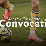 MONZA – FROSINONE, I CONVOCATI