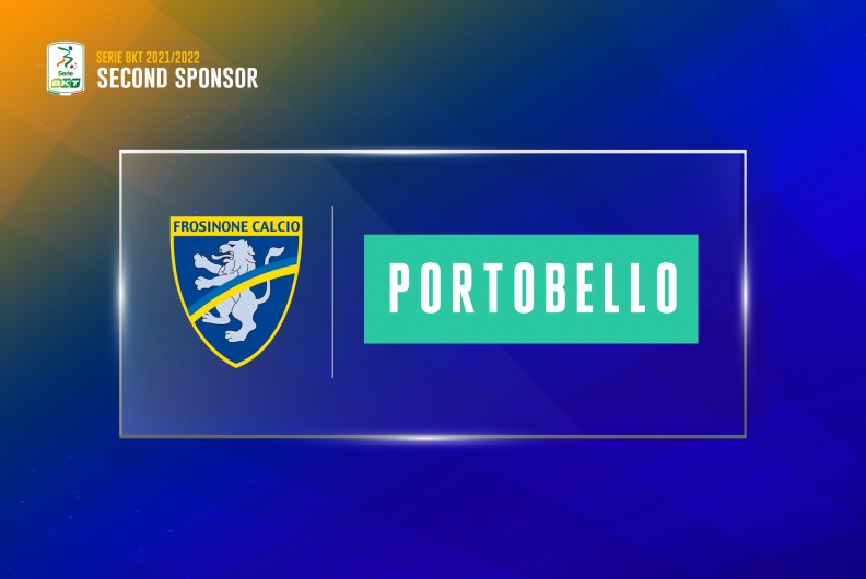 FROSINONE CALCIO E PORTOBELLO INSIEME PER LA STAGIONE 2021/22