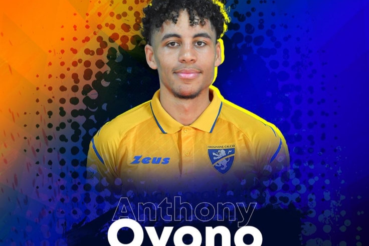 ANTHONY OYONO È GIALLAZZURRO Frosinone Calcio