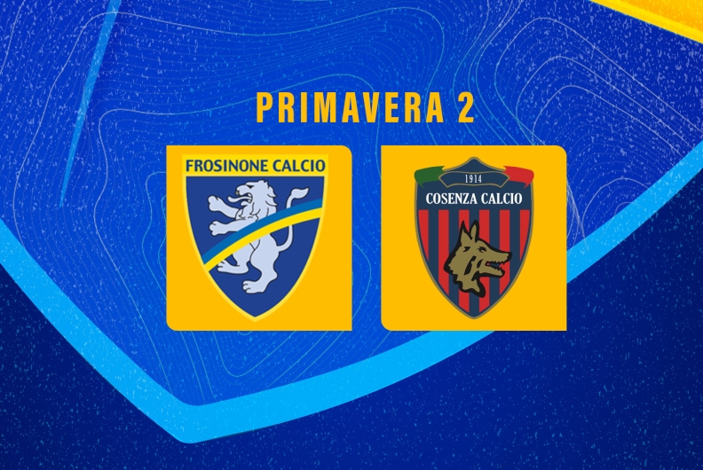 PRIMAVERA 2, FROSINONE – COSENZA 1-2