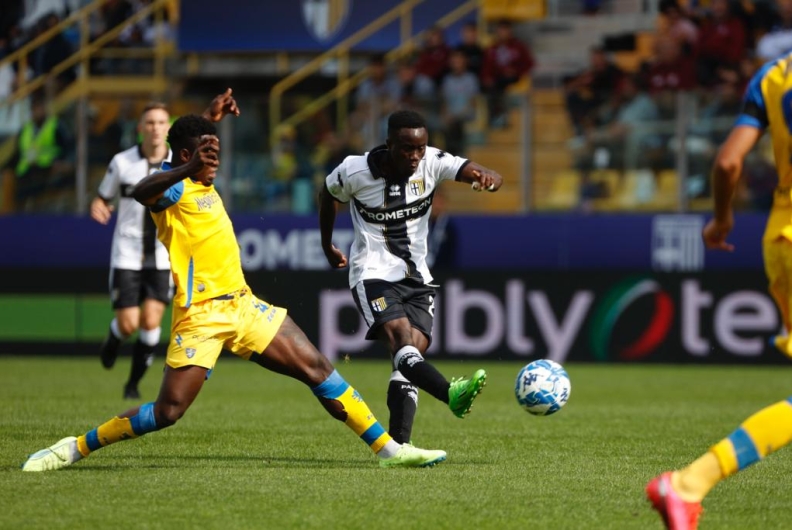 PARMA-FROSINONE 2-1, IL TABELLINO