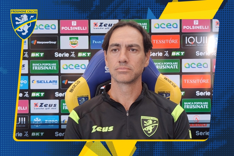 LA CONFERENZA STAMPA DI MISTER NESTA PRE PESCARA-FROSINONE