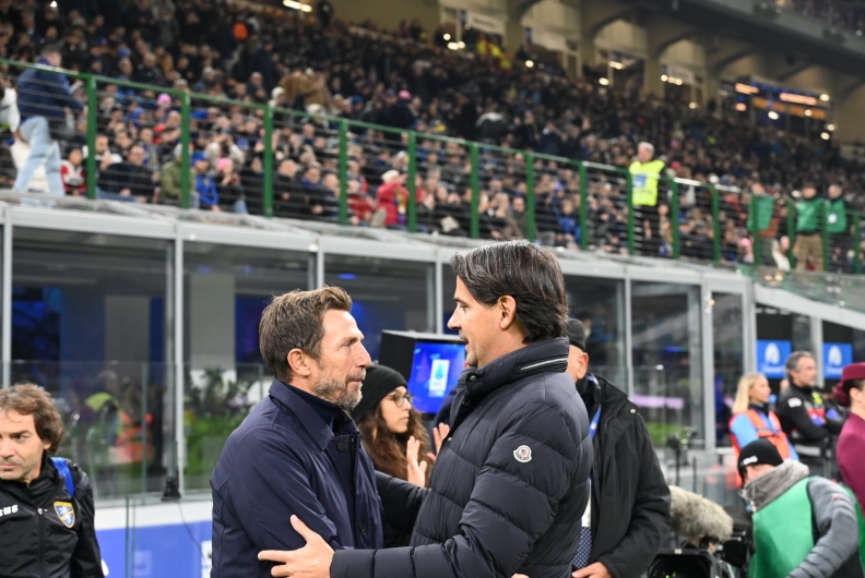 CONFEFRENZA DI MISTER DI FRANCESCO POST INTER-FROSINONE