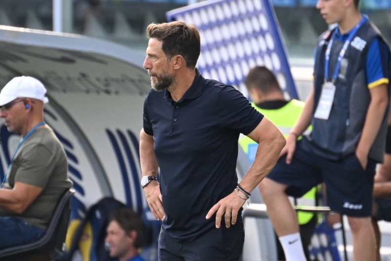 CONFERENZA STAMPA DI MISTER DI FRANCESCO POST FROSINONE-SASSUOLO