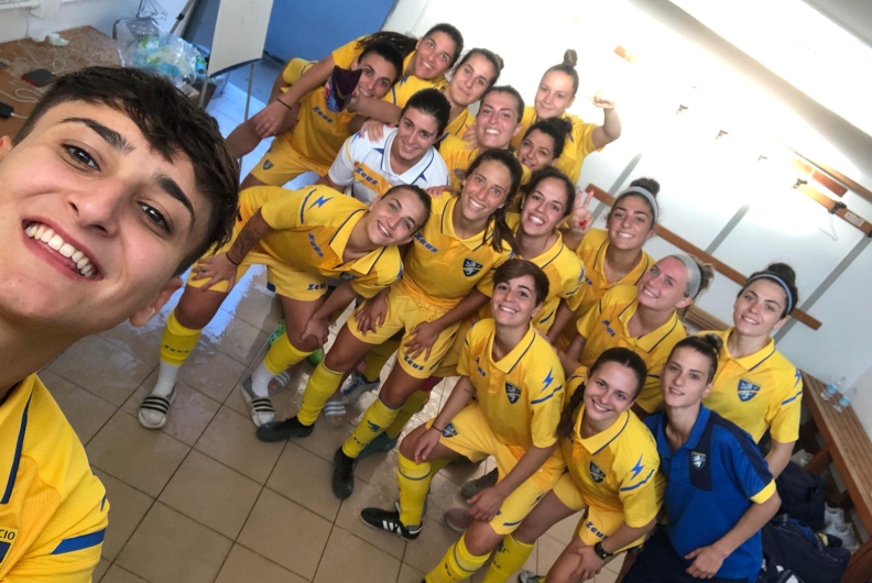 FROSINONE FEMMINILE ‘FORZA SEI’, TRIPLETTA DELLA BELROSE