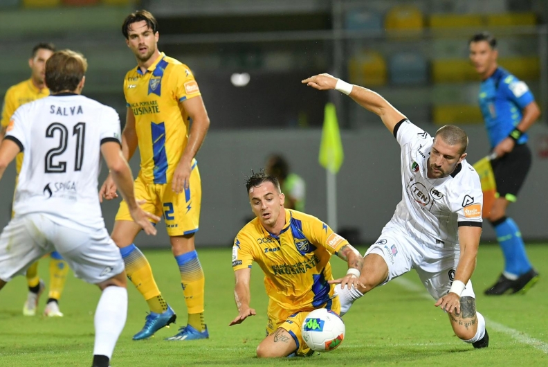 FROSINONE-SPEZIA 0-1, IL TABELLINO
