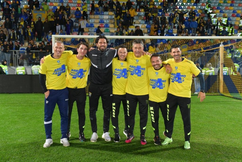 LA CONFERENZA STAMPA DI MISTER GROSSO POST FROSINONE-REGGINA