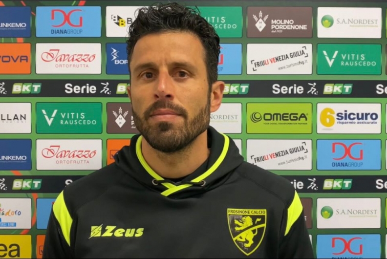 LA CONFERENZA STAMPA DI FABIO GROSSO POST SPAL-FROSINONE