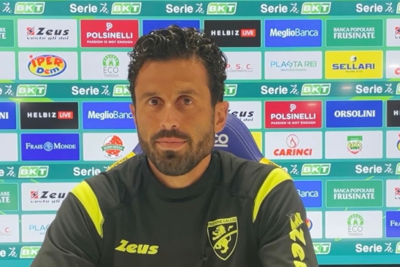 LA CONFERENZA STAMPA DI MISTER GROSSO PRE PARMA-FROSINONE