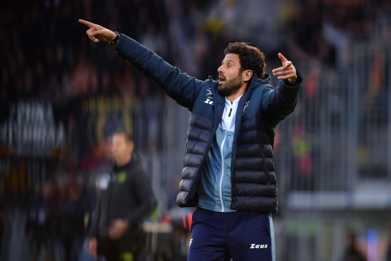 LA CONFERENZA STAMPA DI MISTER GROSSO PRE FROSINONE-CITTADELLA