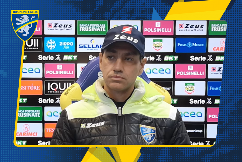 LA CONFERENZA STAMPA DI MISTER NESTA PRE FROSINONE-SPAL