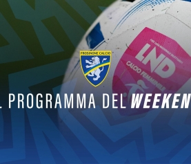 FROSINONE FEMMINILE, IL PROGRAMMA DEL WEEKEND