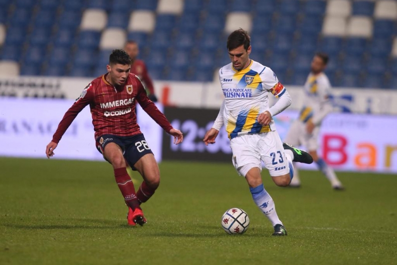 REGGIANA-FROSINONE 1-2, IL TABELLINO