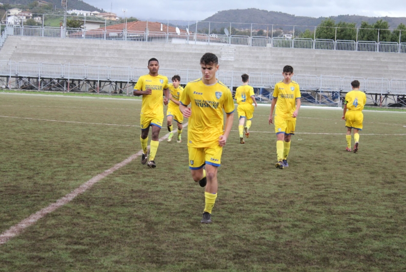 UNDER 14 ÉLITE, FROSINONE SCHIACCIASASSI. IL COLLEFERRO SI ARRENDE
