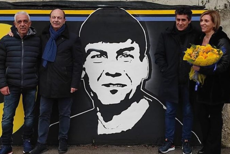 UN MURALES ALLO ‘STIRPE’ PER RICORDARE MASSIMO MASSIMI