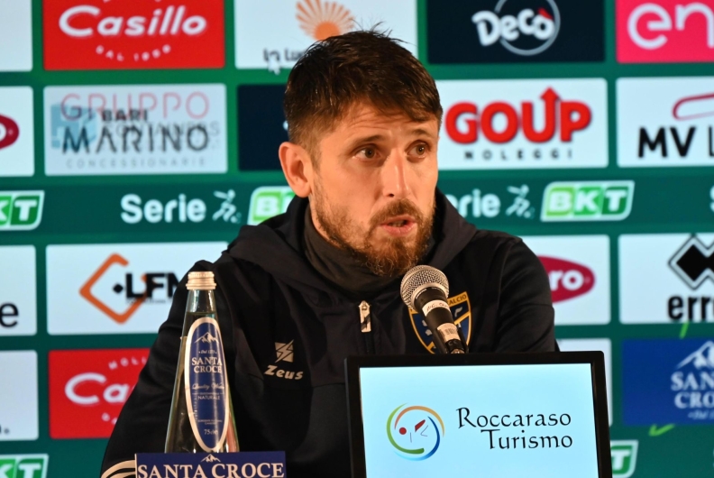 CONFERENZA STAMPA POST PARTITA MISTER GRECO